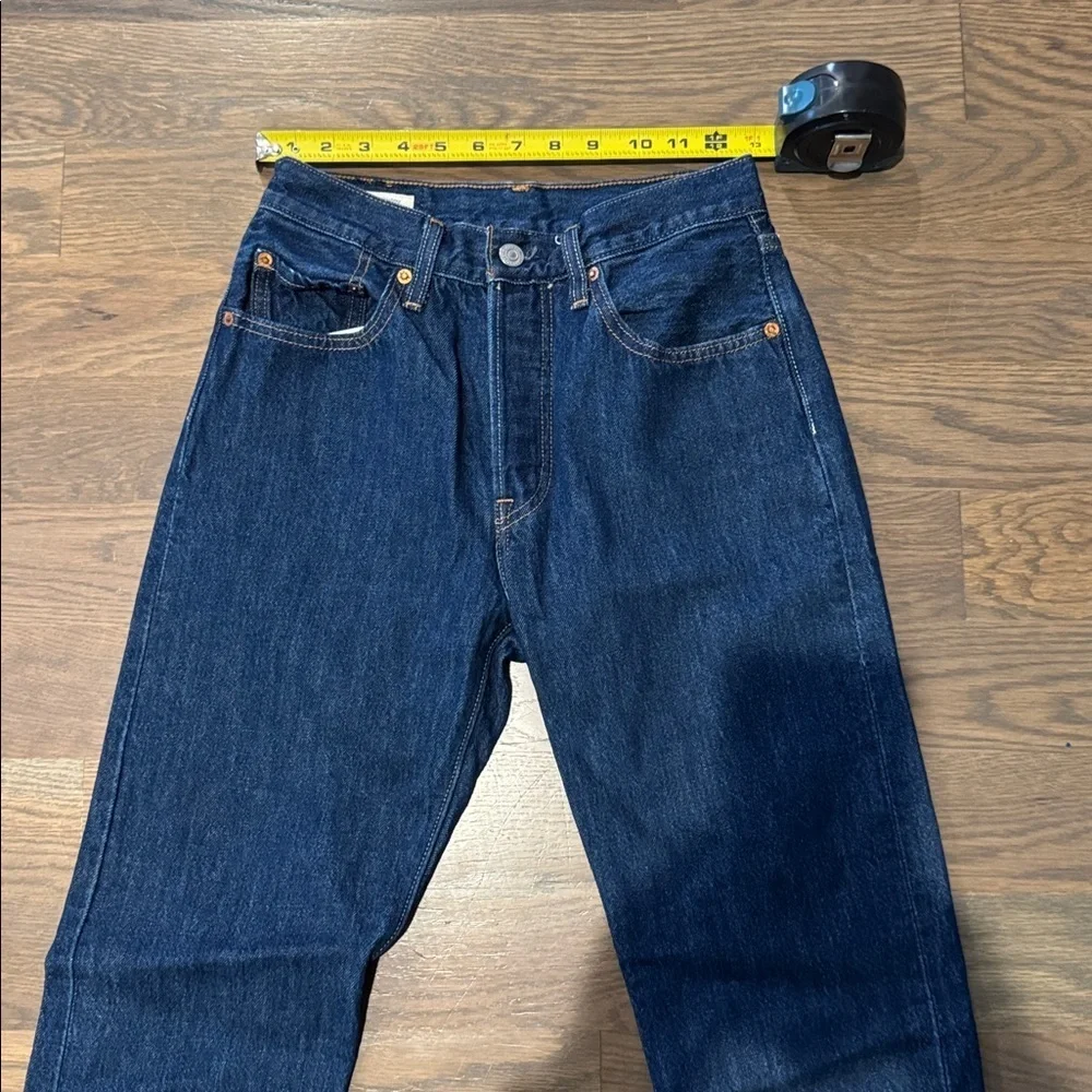 Levi's 501 Men's Straight Jeans in Deep Blue 26x32 y2k trendy 2019 premium - Picture 10 of 10